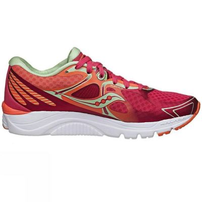 Zapatillas Running Saucony Kinvara 6 Mujer Rojas / Naranjas - Chile HUI985142